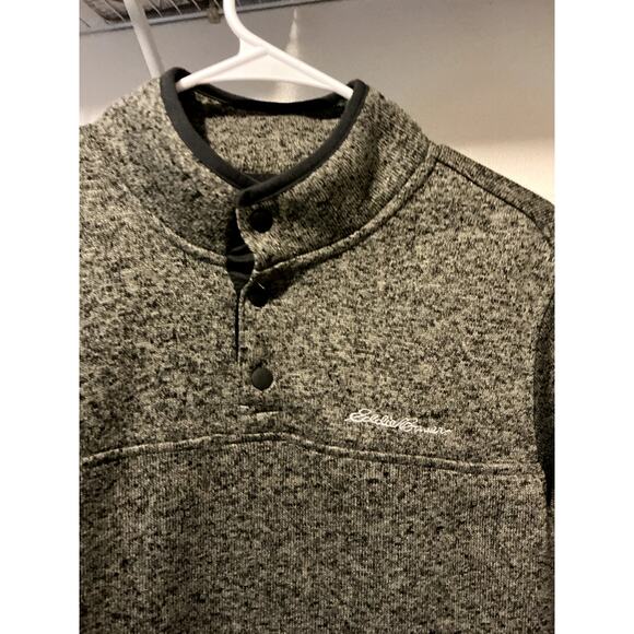 Eddie Baur Men's Fleece Radiator Fleece Snap Pullover Jacket Size Medium - Picture 3 of 5